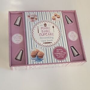 Cupcake icing tip and bag kit new